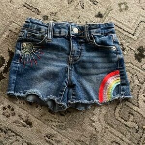 Cat and Jack size 4/5 girl shorts. With adjustable waistband.